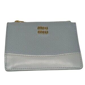 Miu MiuCard Case Blue
